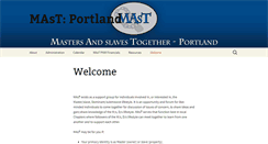 Desktop Screenshot of mastpnw.org