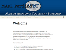 Tablet Screenshot of mastpnw.org